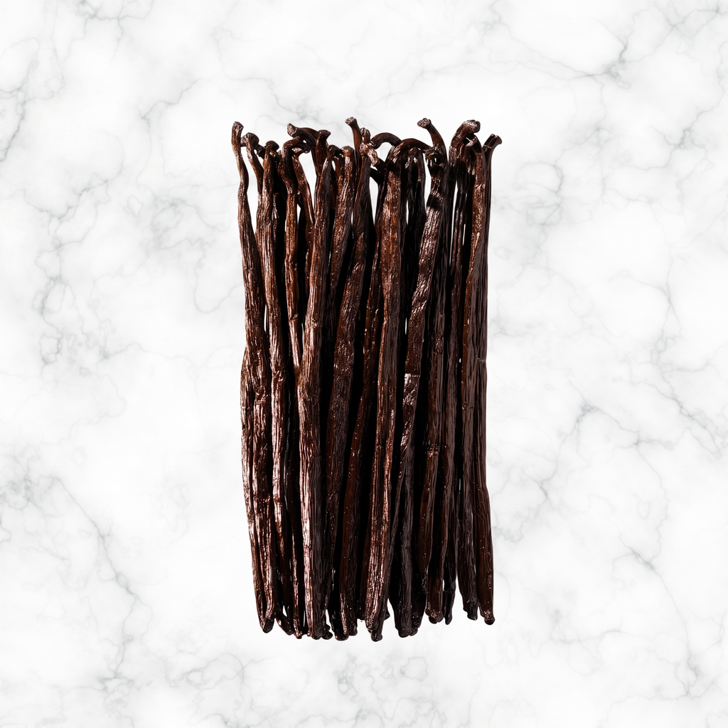 Bourbon Vanilla Beans, Grade A Gourmet, 16-18 cm