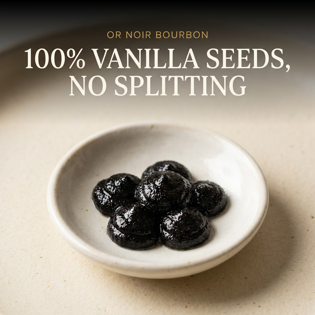 100% vanilla seeds, no splitting